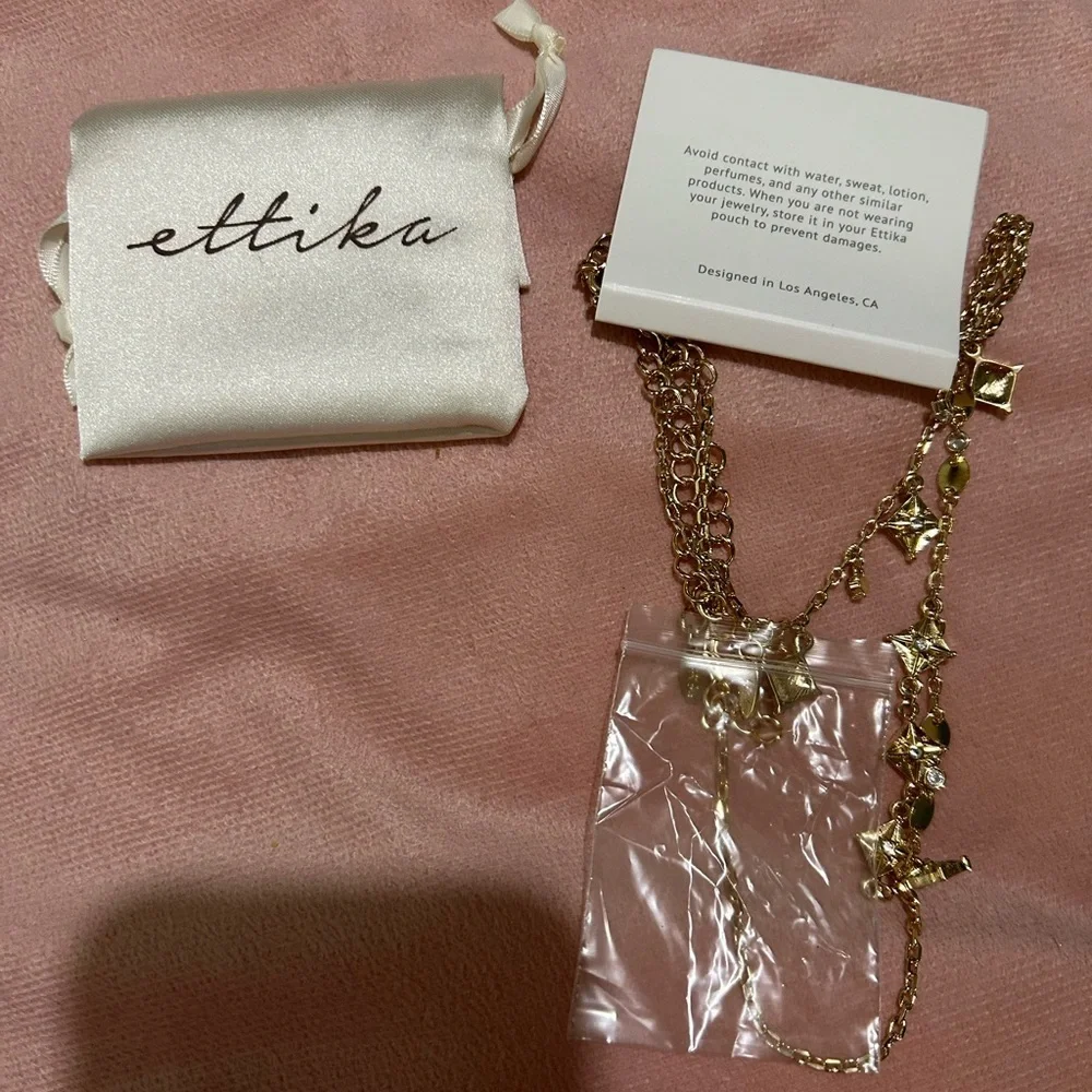 Ettika Double Necklace